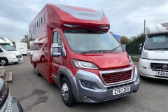 The Quantock Horsebox in Chateau Red